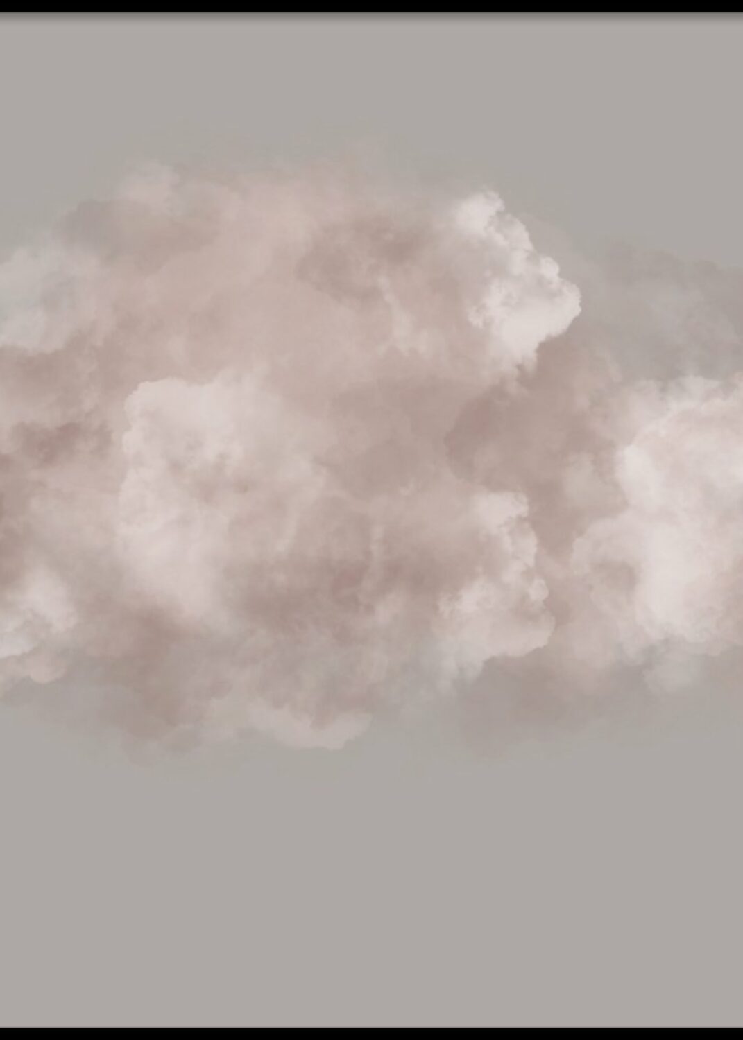 Pink Clouds Poster 50x70
